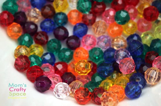beads in various colors and sizes