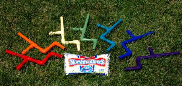 diy marshmallow shooters and marshmallows