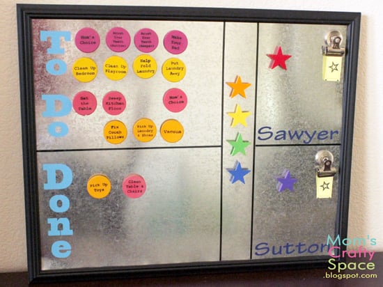 Magnetic Chore Chart For Adults