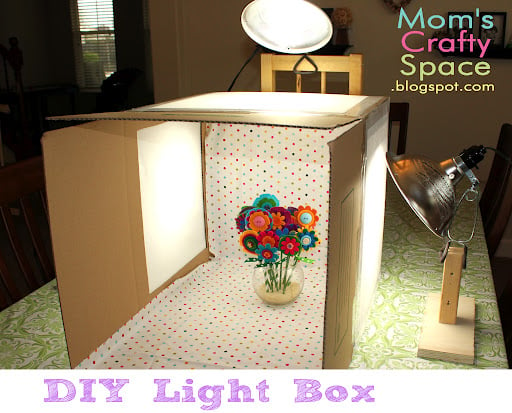 homemade light box tutorial