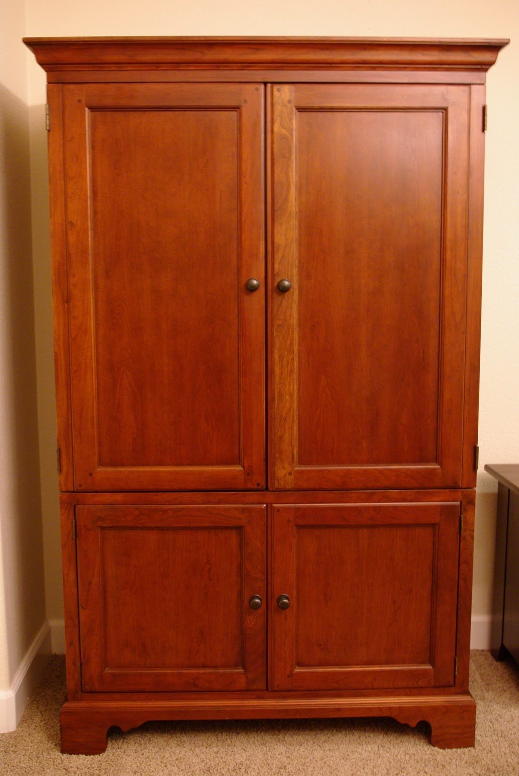 Art Armoire: A Craigslist Makeover - Happiness is Homemade