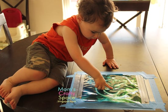 Mess-Free Painting for Toddlers.