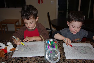 kids making homemade guitar picks