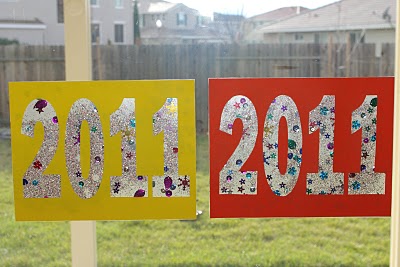 completed 2011 suncatchers hanging in window