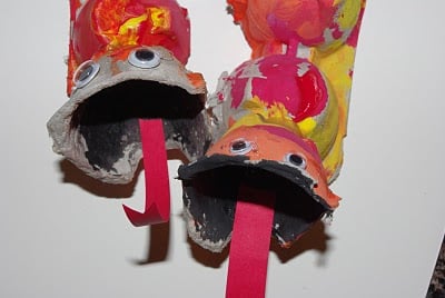 cute diy dragons for chinese new year celebrations